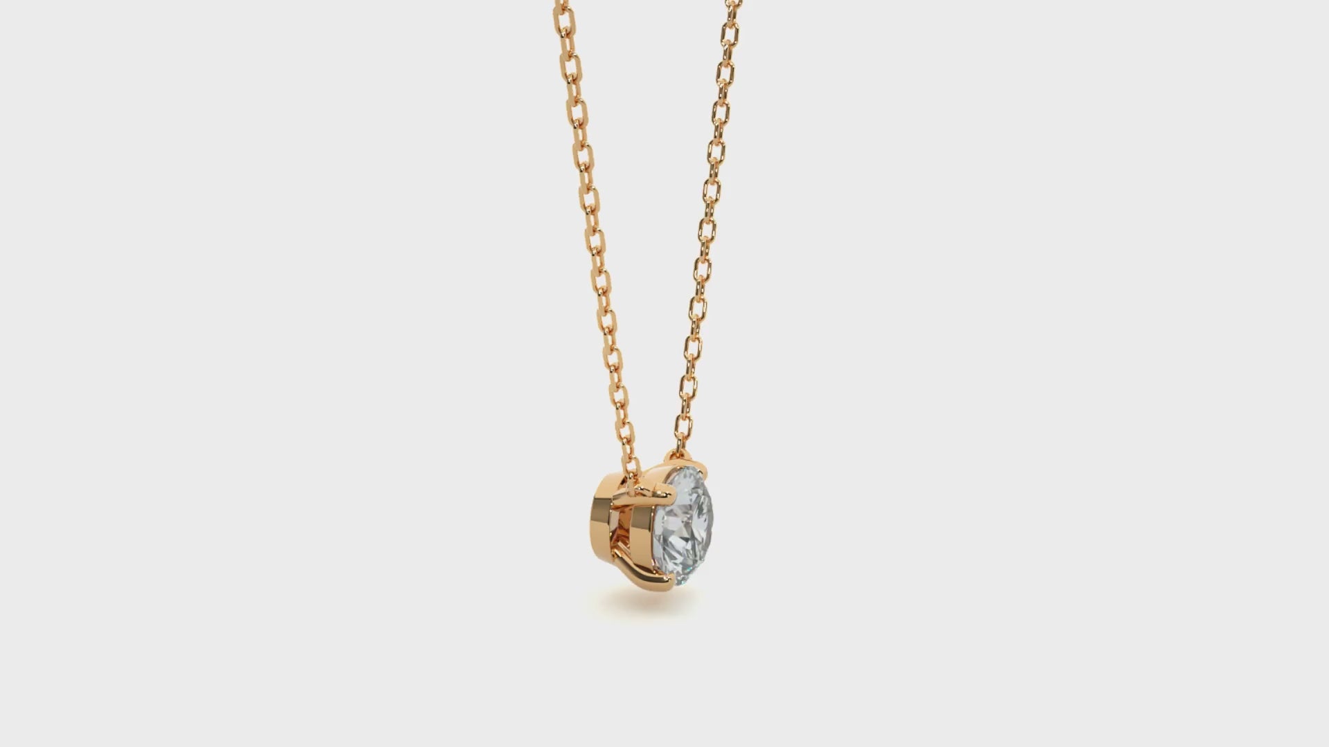 1.03 Carat G Color VS1 Clarity Diamond Studded Natural Diamond Pendent.